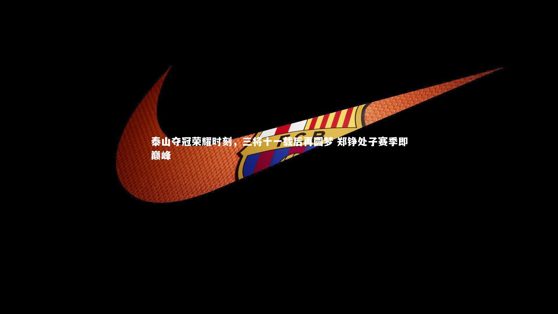 泰山夺冠荣耀时刻，三将十一载后再圆梦 郑铮处子赛季即巅峰